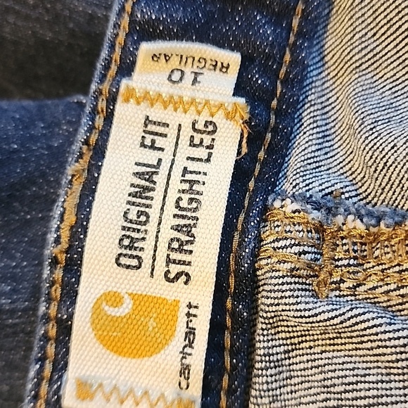 Carhartt Original Fit Straight Leg Blaine Jeans Pants - Picture 3 of 15